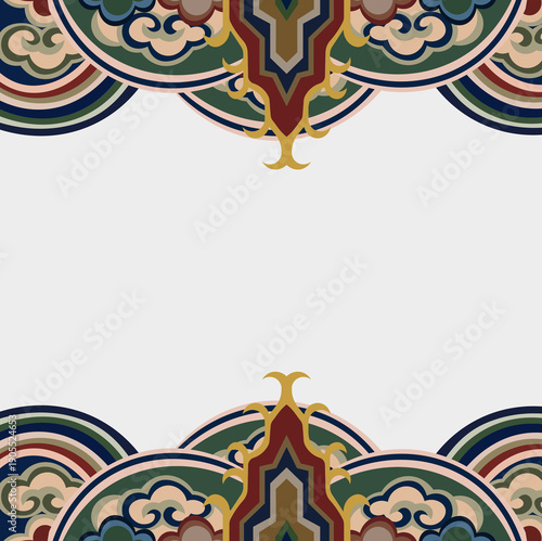 Chinese border design high quality art 