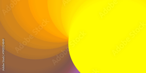 Distorted red yellow wave stripes abstract background. Yellow-red wavy lines for modern business or artistic events.