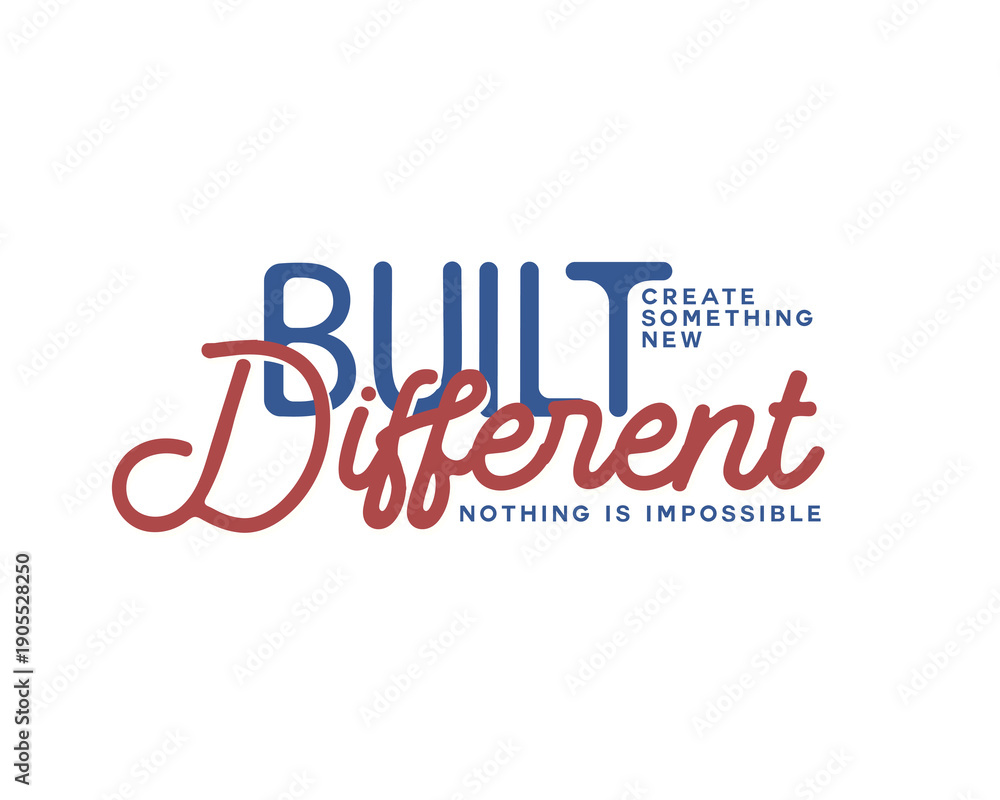 Fototapeta premium aeshetic lettering quotes typography graphic tee design templates