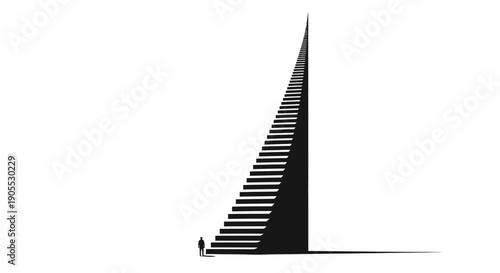 Man Standing in Front of Staircase