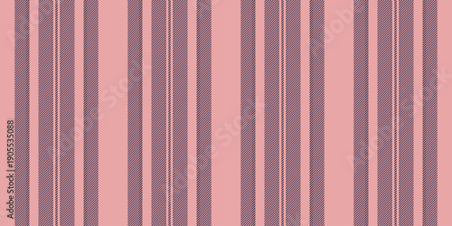 Symmetry stripe textile pattern, row fabric background seamless. Party lines texture vector vertical in light and violet colors.