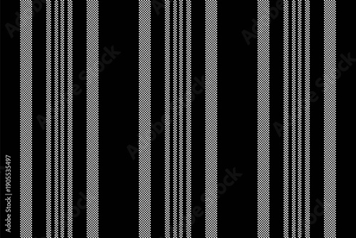 Monochrome striped pattern. Vertical bars create depth and visual interest. Use as background, overlay, or texture in web design and graphic projects.