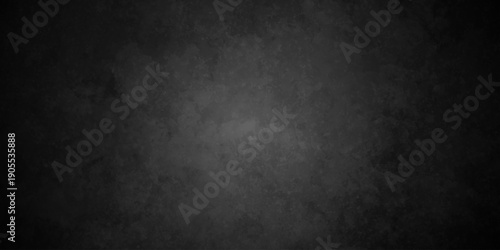 Distressed rough black grunge cracked wall slate texture. Chalk board and Black board grunge backdrop background. Wall grunge backdrop rough background dark black and stone.