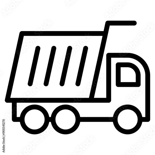 Construction Machinery and Heavy Vehicle for Industrial Engineering and Building Projects.representing industrial equipment or labor tools icon vector illustration.