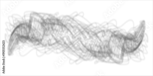 A mountain range is shown in black and white with a white background. The mountains are jagged and rocky, and the overall mood of the image is one of ruggedness and strength