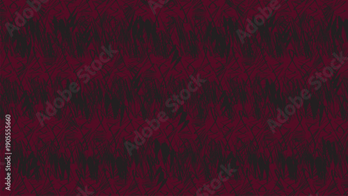 Abstract red grunge textured background with dark aged and stained surface pattern