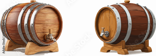 Aged Barrel Awaits a Pour