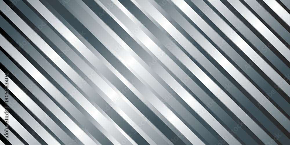 Obraz premium Minimal thin curve black and white gradient stripe diagonal line smooth dynamic tech transparent fabric pattern design. vector digital diagonal oblique style curve line textile background.