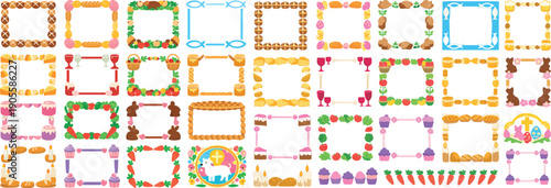 Easter Treats and Candy Frame Collection