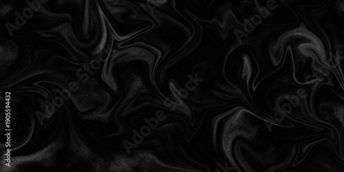abstract background black white lines smooth liquid grunge wall acrylic splash decoration wall ink oil vintage surface black  and gray marble paper silk fluid texture background.