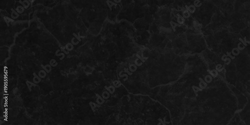 Dark charcoal grunge wall texture background. Dark black rough grunge surface with smoke edge. Black texture chalk board and black board.