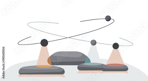 Geometric Shapes with Wires and Spheres.