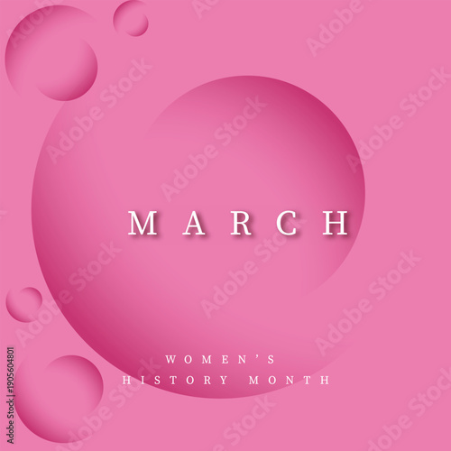 Women's History month is observed every year in March