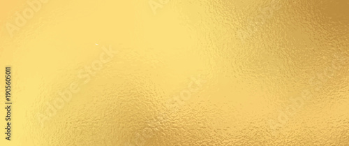 Gold foil leaf texture  glass effect background vector illustration abstract modern simple nice paper art yellow metallic