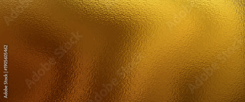 Gold foil leaf texture  glass effect background vector illustration abstract modern simple nice paper art yellow metallic