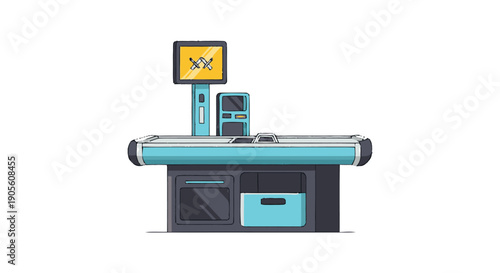 Industrial 3D Printer Manufacturing Prototype Model.