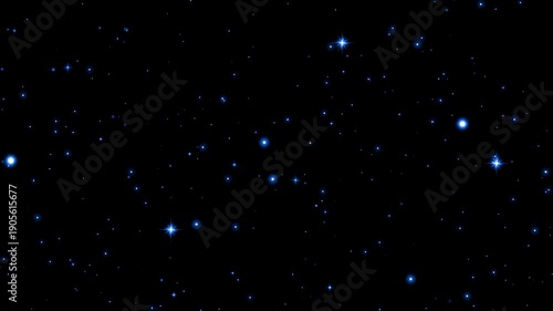 abstract blue background with stars