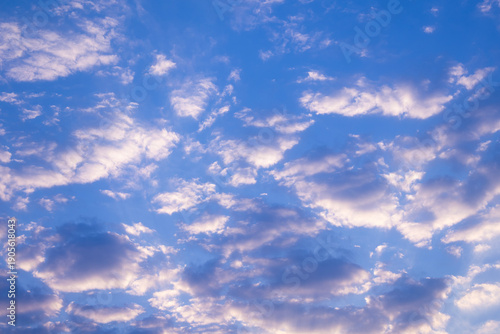 Dramatic beautiful sky with clouds texture abstract background.