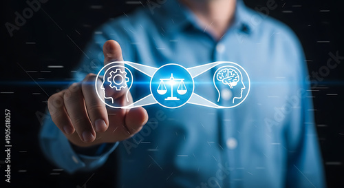 Harmonizing Logic, Ethics, and Intelligence A Digital Concept for Balanced Decision-Making and Systemic Thinking