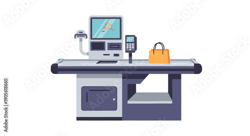 Modern Laboratory Equipment and Computer Setup.