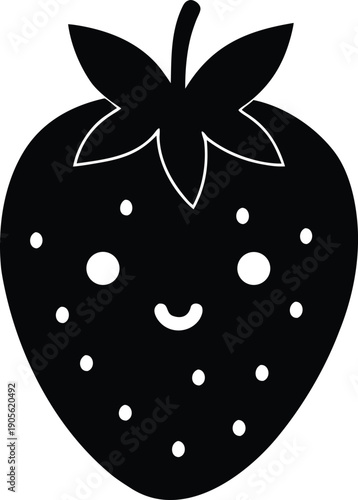 vector illustration of an orange fruit