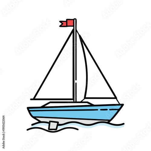 Sailboat on Calm Waters
