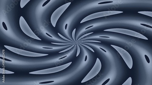 A swirling pattern of dark blue tones creating a dynamic, fluid motion effect