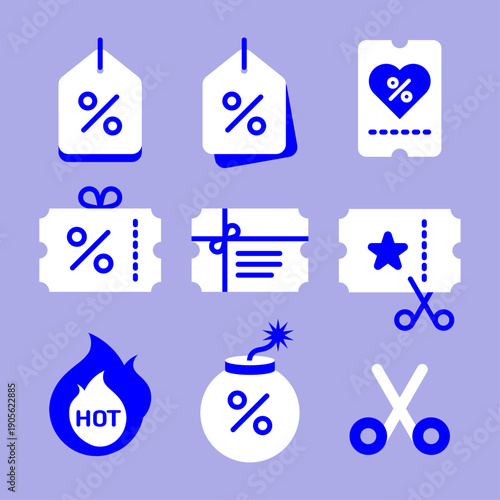 세일 일러스트 세트