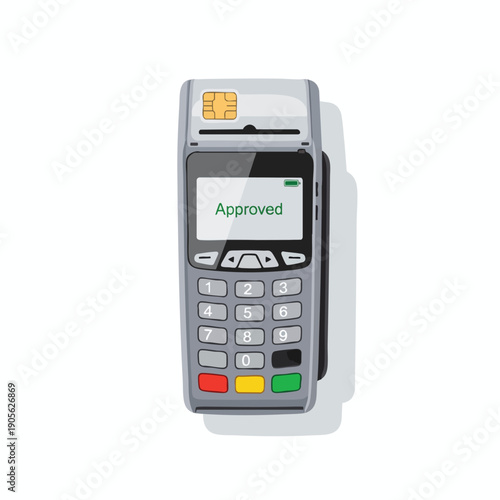 Payment Terminal Approved Transaction for Secure Purchase