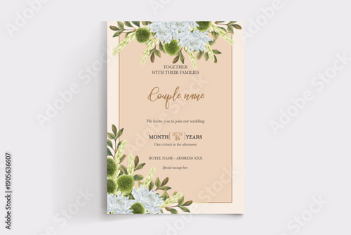 Save the date wedding invitation templates