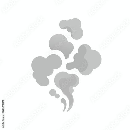 Abstract Smoke Cloud Illustration for Creative Design and Backgrounds