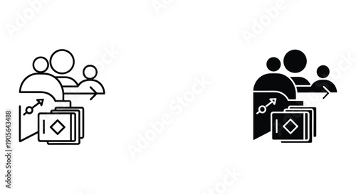Business team voting decision making process in office meeting with digital tablet and checklist approval