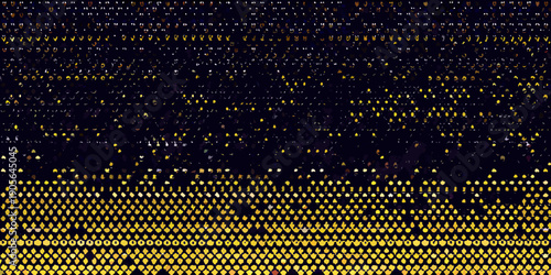 A densely packed stadium crowd illuminated by mobile phone lights