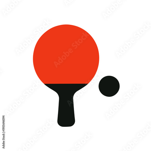 Table Tennis Paddle Icon