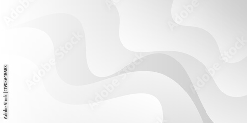 Abstract wavy lines flowing across a clean white background in a vector illustration from a top-down viewpoint in file 