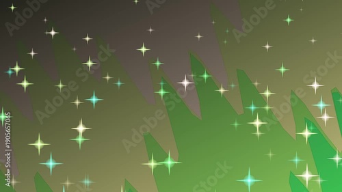 Creating a Dynamic Nature Inspired Visual Scene with Soft Lighting and Abstract Shapes