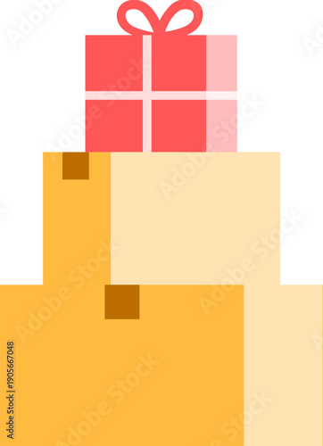 gift box with ribbon