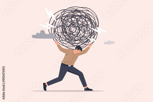 Person Carrying Heavy Burden