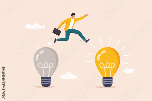 Business idea and success concept