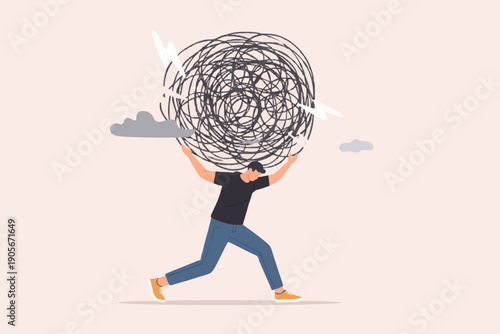 Person Carrying Heavy Burden