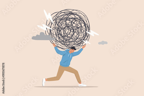 Person Carrying Heavy Burden