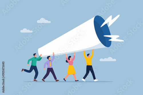 Teamwork and Loud Announcement