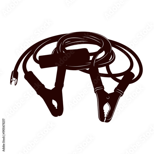 Jester Joker Hat Cap Silhouette Vector Icon for Playing Cards