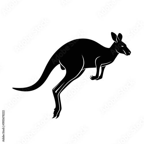 Battery Jumper Cables Clamps Silhouette Vector Icon for Auto