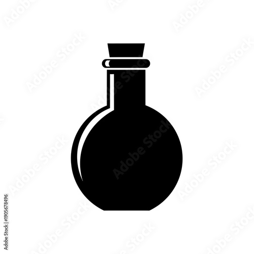 Vector silhouette of a lotus flower, yoga and meditation symbol, black shape on white background, spiritual icon.