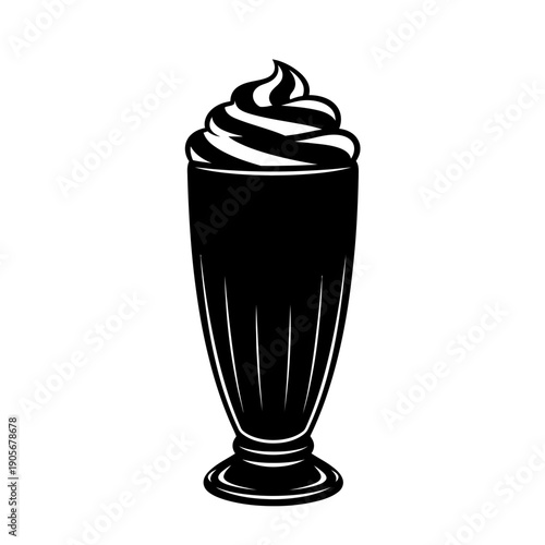 Vector silhouette of a mechanic creeper, car repair board, black shape on white background, garage workshop icon.