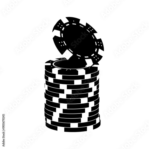 Vector silhouette of a platypus swimming, duck-billed mammal, black shape on white background, australian animal icon.