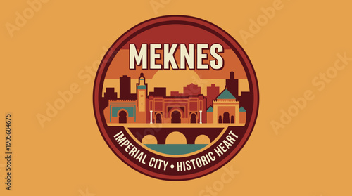 Meknes, Morocco - Iconic Imperial City with Historic Heart, Featuring Stunning Architecture and Urban Skyline, Celebrating Rich Culture and Heritage