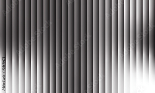 Vertical gradient stripes transitioning from dark to light shades of gray