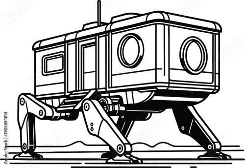 Modern smart home automation system interface featuring connected devices like security cameras, lighting, and temperature control on a digital dashboard.